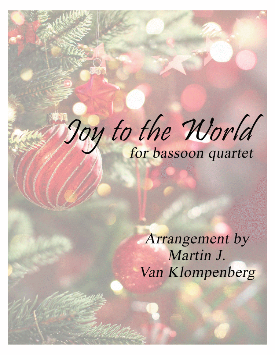 Joy to the World Woodwind Ensemble scores gallery preview page 1