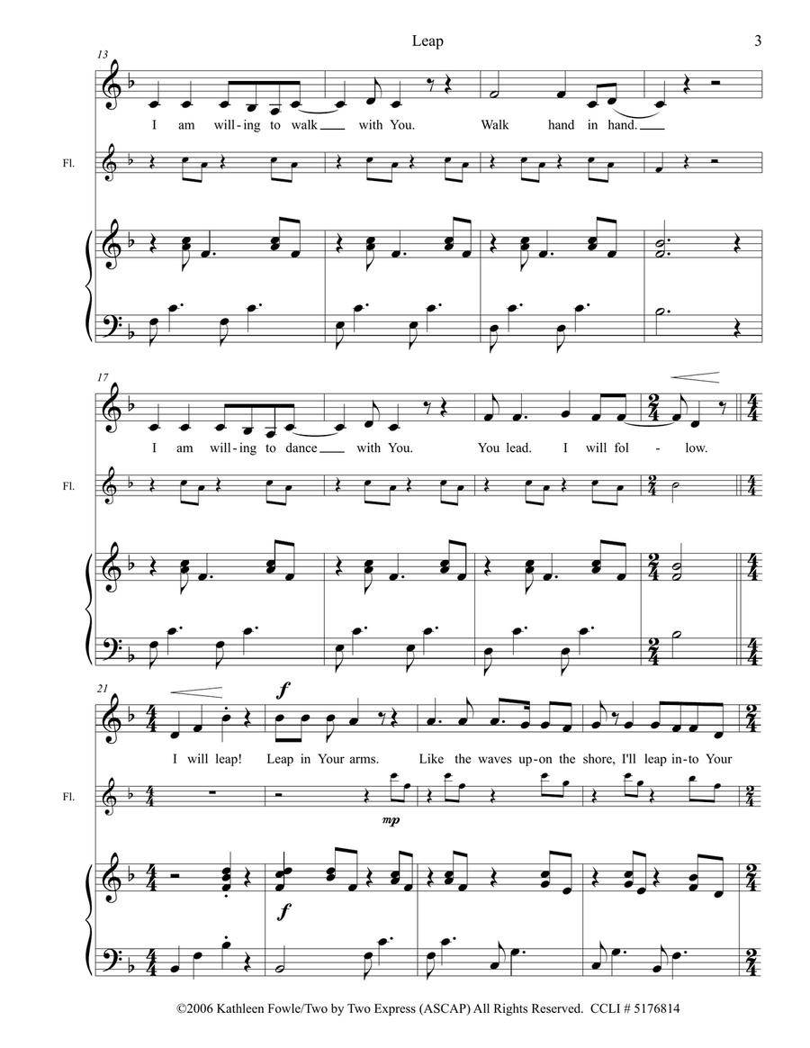 Leap Piano, Vocal scores gallery preview page 3
