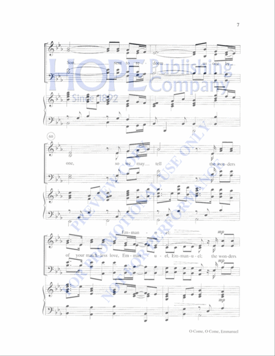 Emmanuel 4-Part scores gallery preview page 11