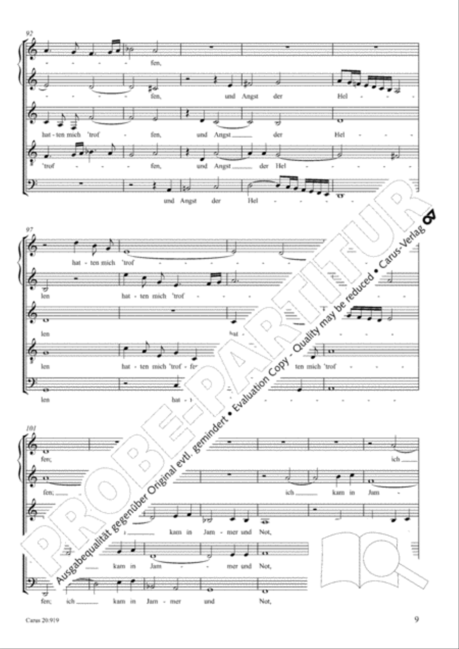 Opera varia I. Works with 1-7 parts (Complete edition, vol. 19) [Werke mit 1-7 obligaten Stimmen] Score scores gallery preview page 66