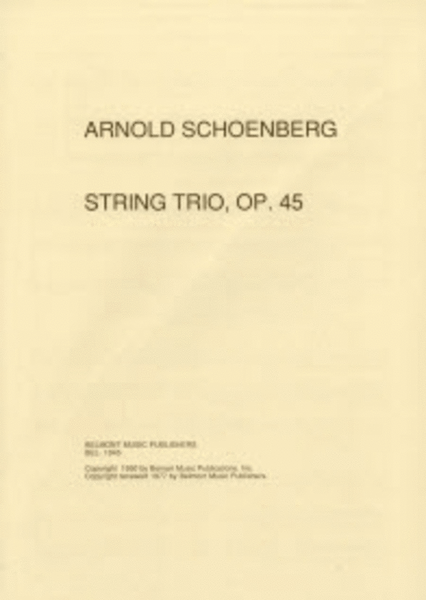 String Trio, Op. 45 image number null