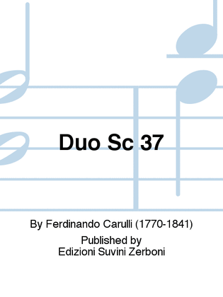 Book cover for Duo Sc 37