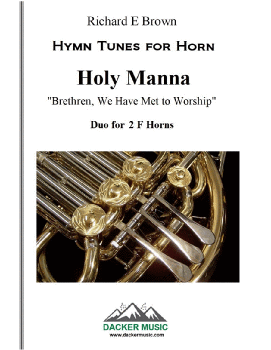 Holy Manna Brass Duet scores gallery preview page 1