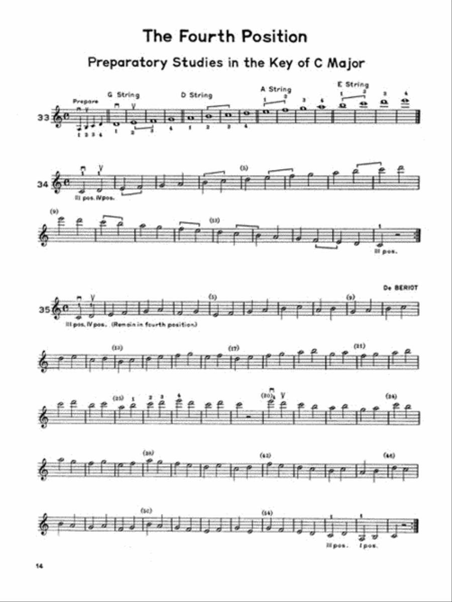 Introducing The Positions, Volume 2 - Violin String Methods scores gallery preview page 4