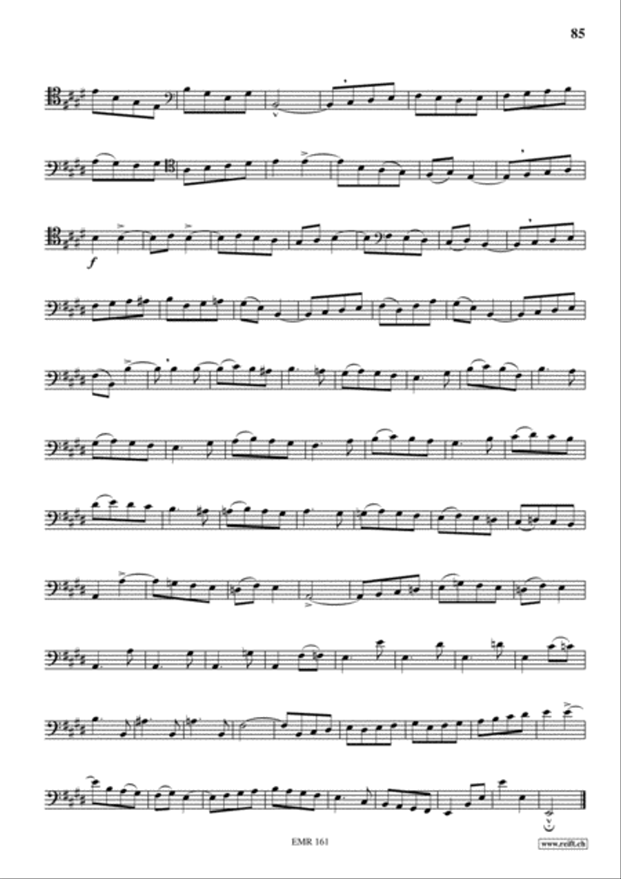 Studies in all Clefs Trombone Solo scores gallery preview page 37