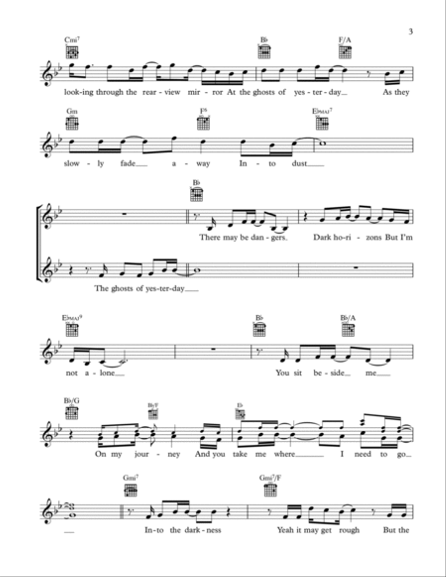 Ghosts of Yesterday Voice scores gallery preview page 4