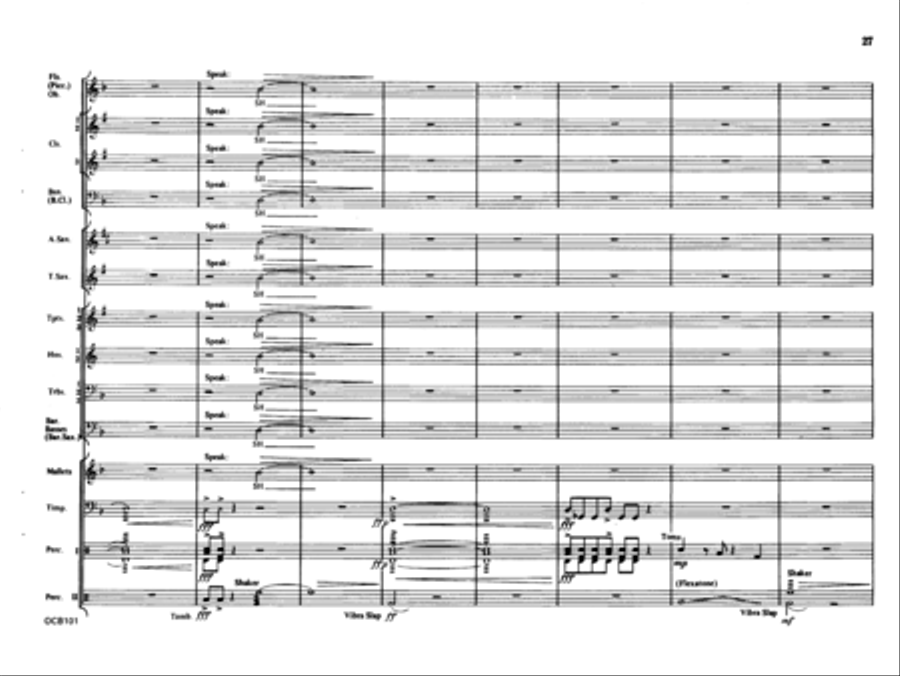 Mazama Concert Band scores gallery preview page 26