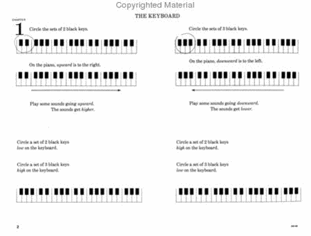 Music Pathways - Piano Activities A