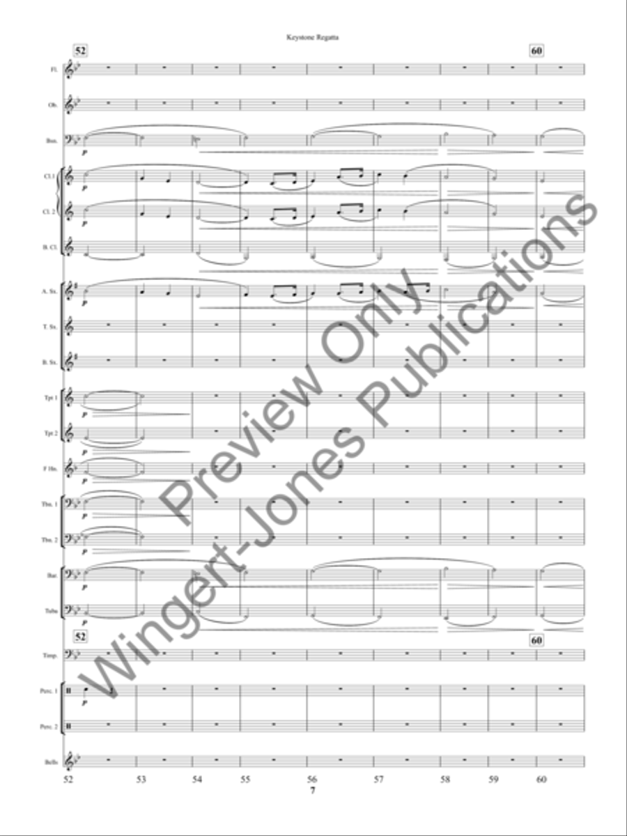 Keystone Regatta Concert Band scores gallery preview page 10