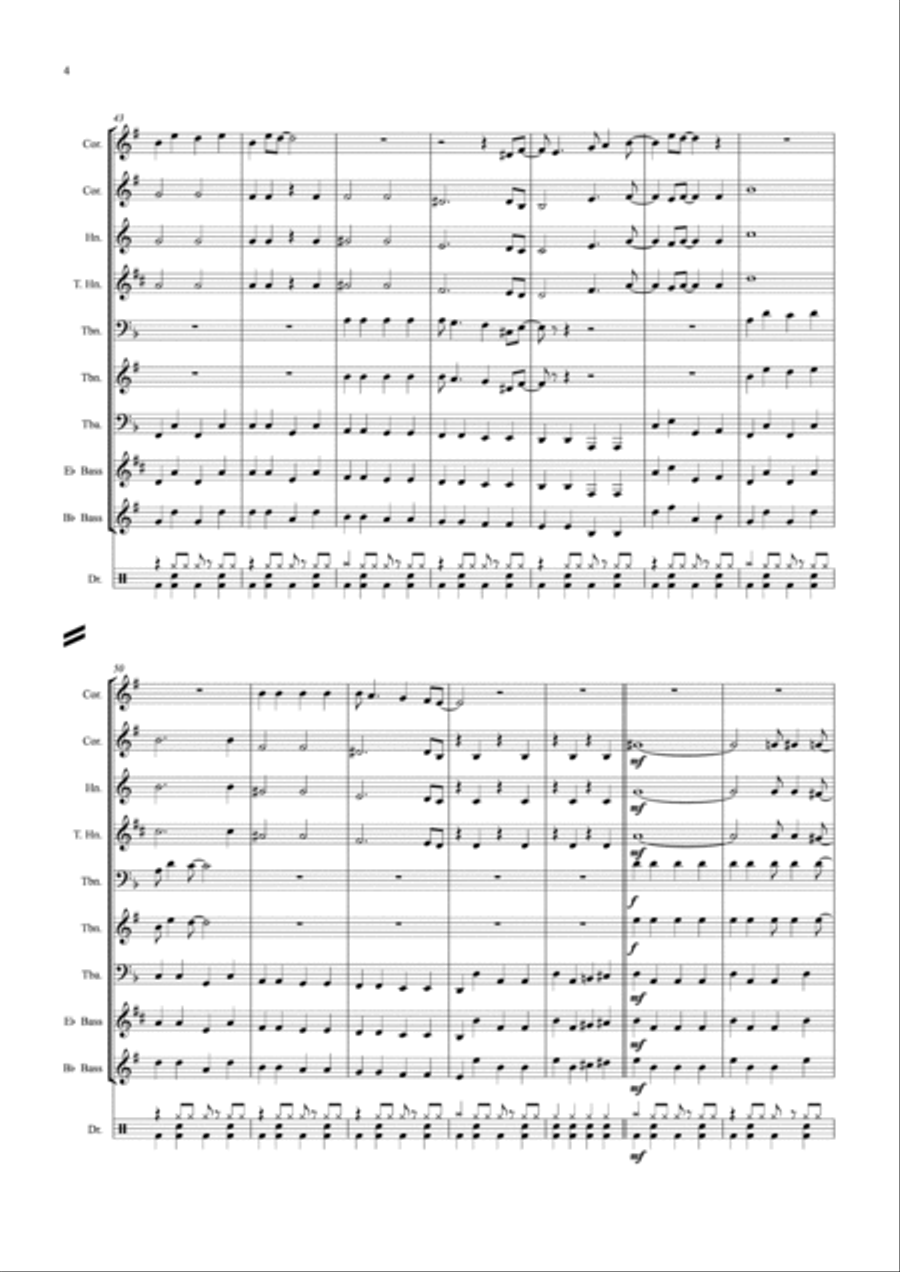 Sunny Afternoon School and Community scores gallery preview page 4