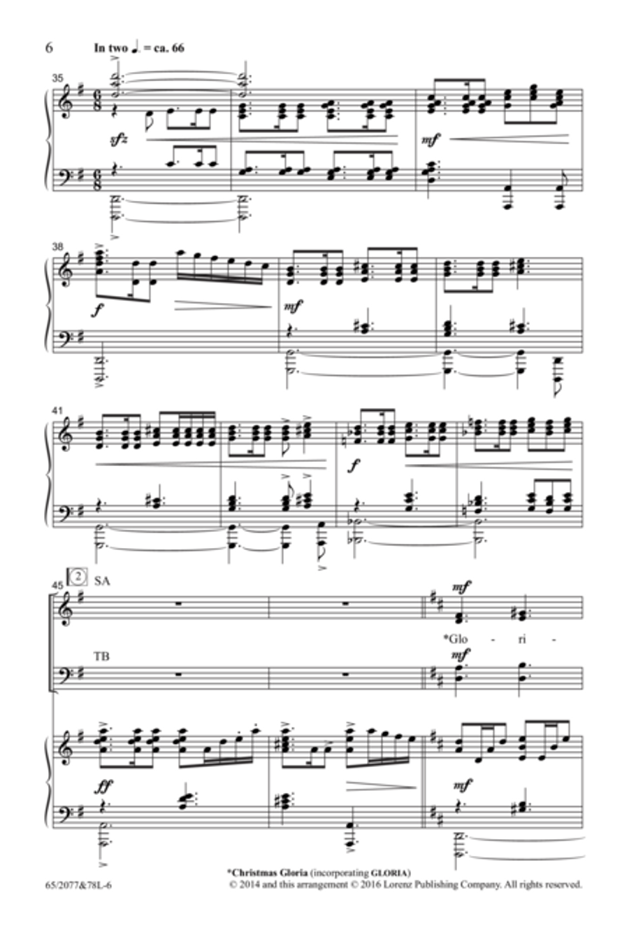 Jesus! - SATB Score with Performance CD 4-Part scores gallery preview page 4