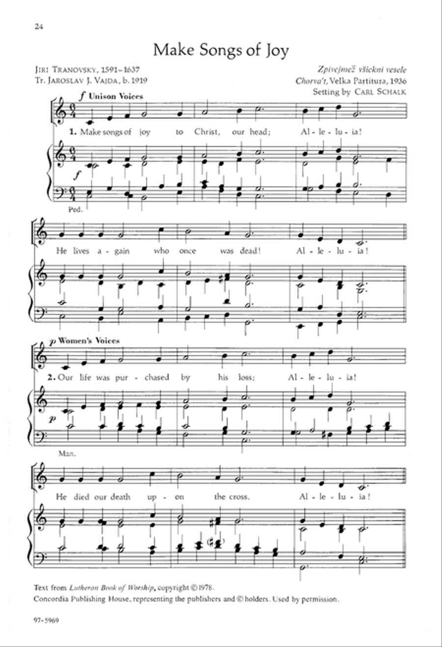 A Third Crown Choir Book 3-Part scores gallery preview page 8