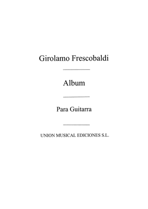 Book cover for Album (Galindo) For Guitar