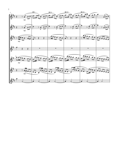 Recordare (from "Requiem") (F) (Saxophone Sextet - 3 Alto, 3 Ten, 1 Bari)