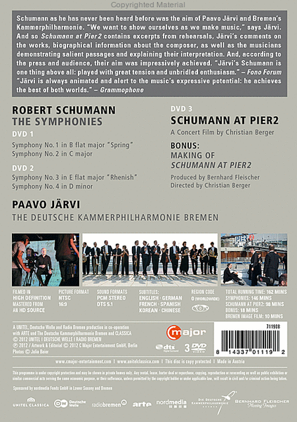 Schumann: the Symphonies (Blu-Ray)
