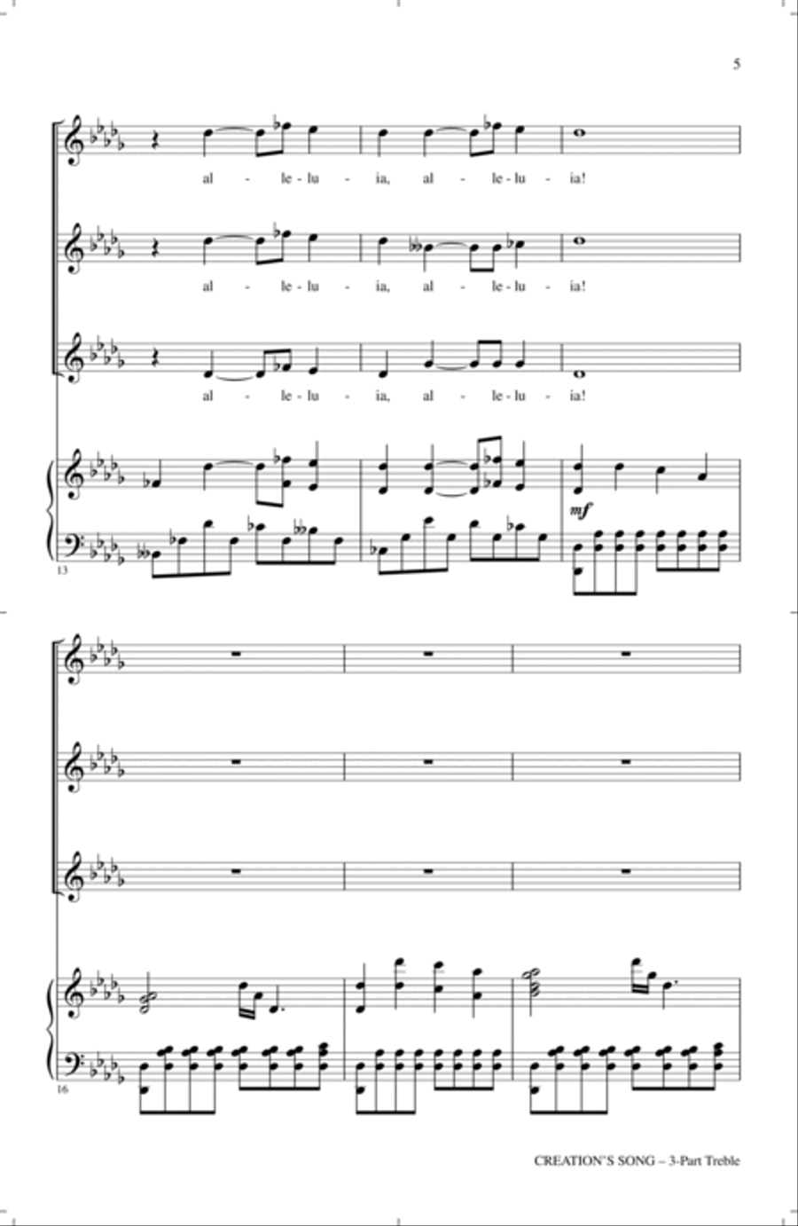 Creation's Song 3-Part scores gallery preview page 3