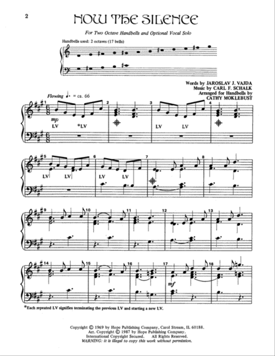 Now the Silence 2-Octaves scores gallery preview page 5