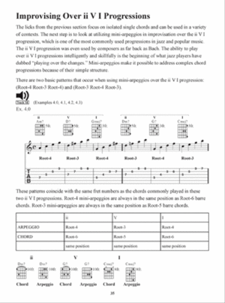 Improvising with Mini-Arpeggios Guitar scores gallery preview page 4