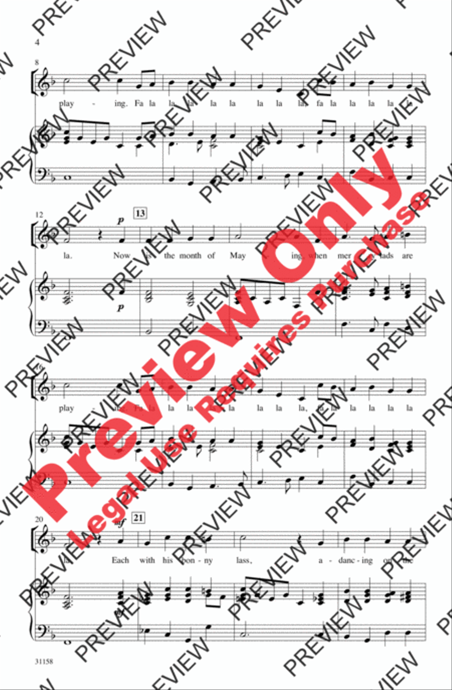 Sing of the Spring Sing of the Spring 2-Part scores gallery preview page 4