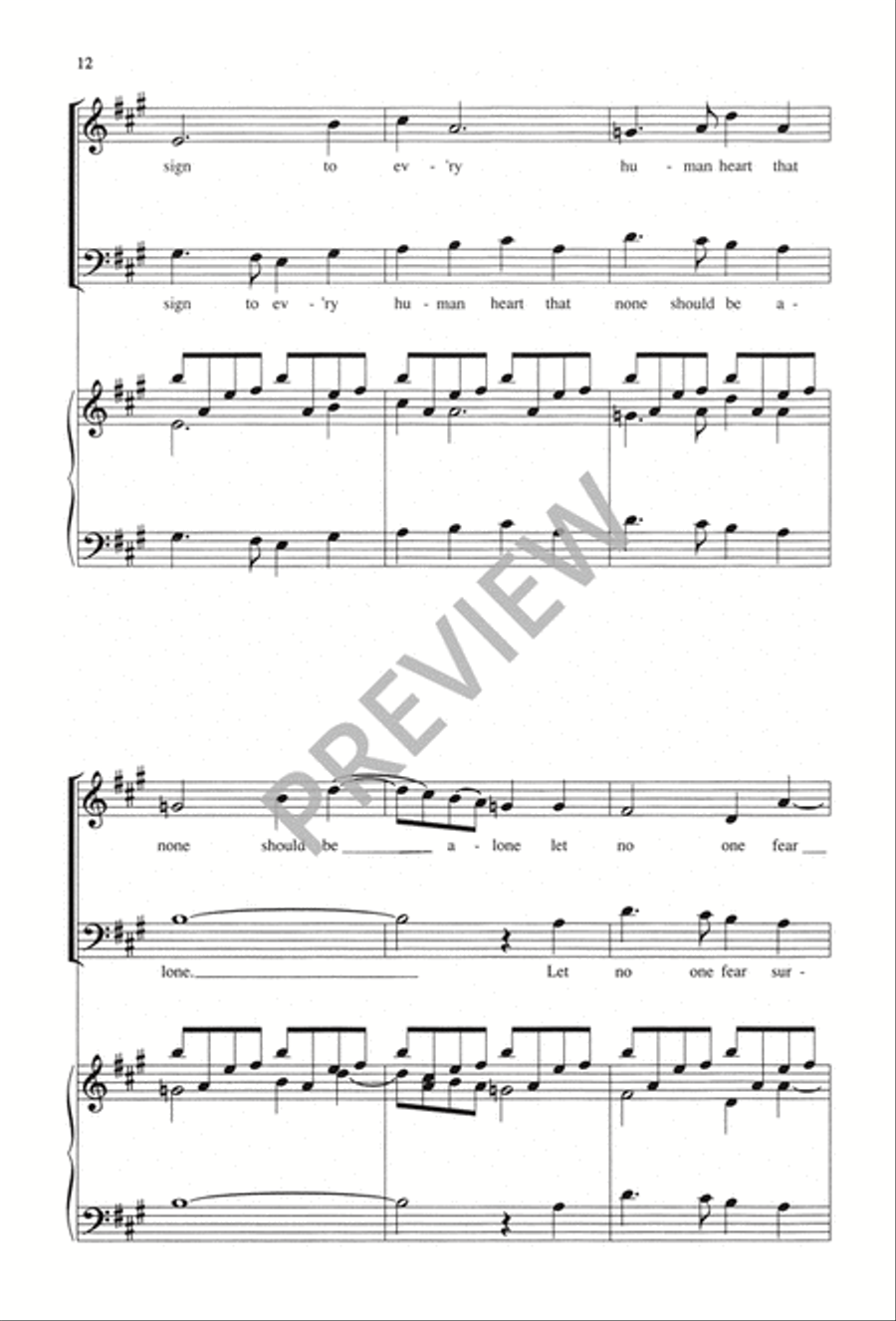 Hymn of Thanksgiving 4-Part scores gallery preview page 13