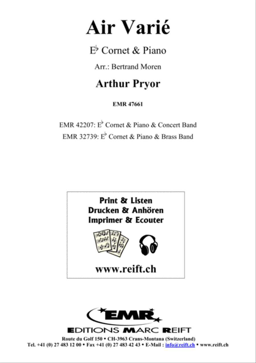 Air Varie Cornet scores gallery preview page 2