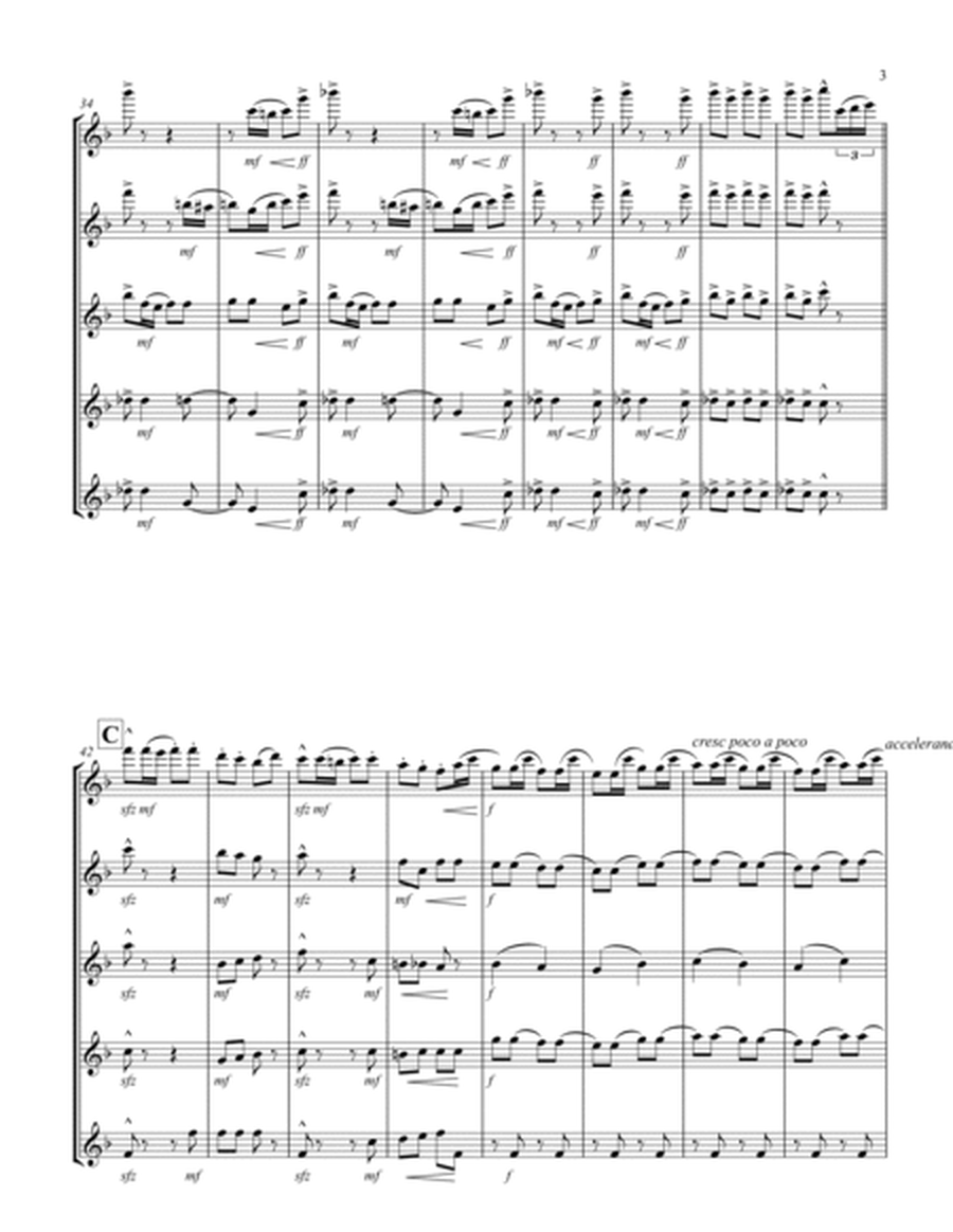Russian Dance ("Trepak") (from "The Nutcracker Suite") (F) (Flute Quintet)