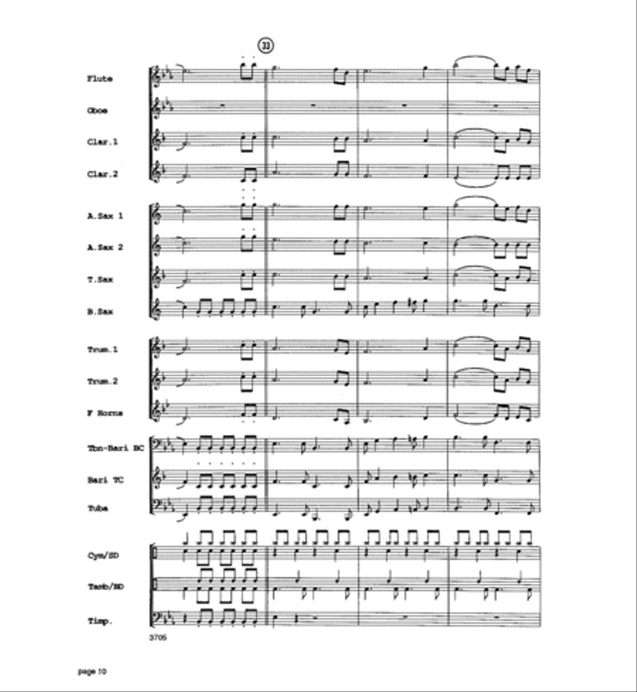 Joy To the World Joy To the World Concert Band scores gallery preview page 11
