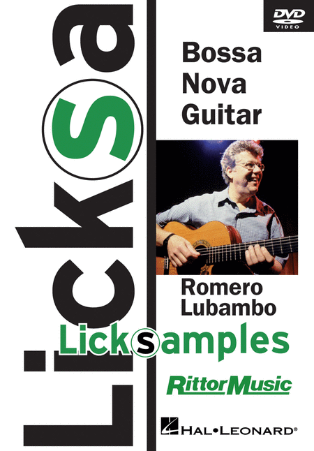 Bossa Nova Guitar Licksamples - DVD