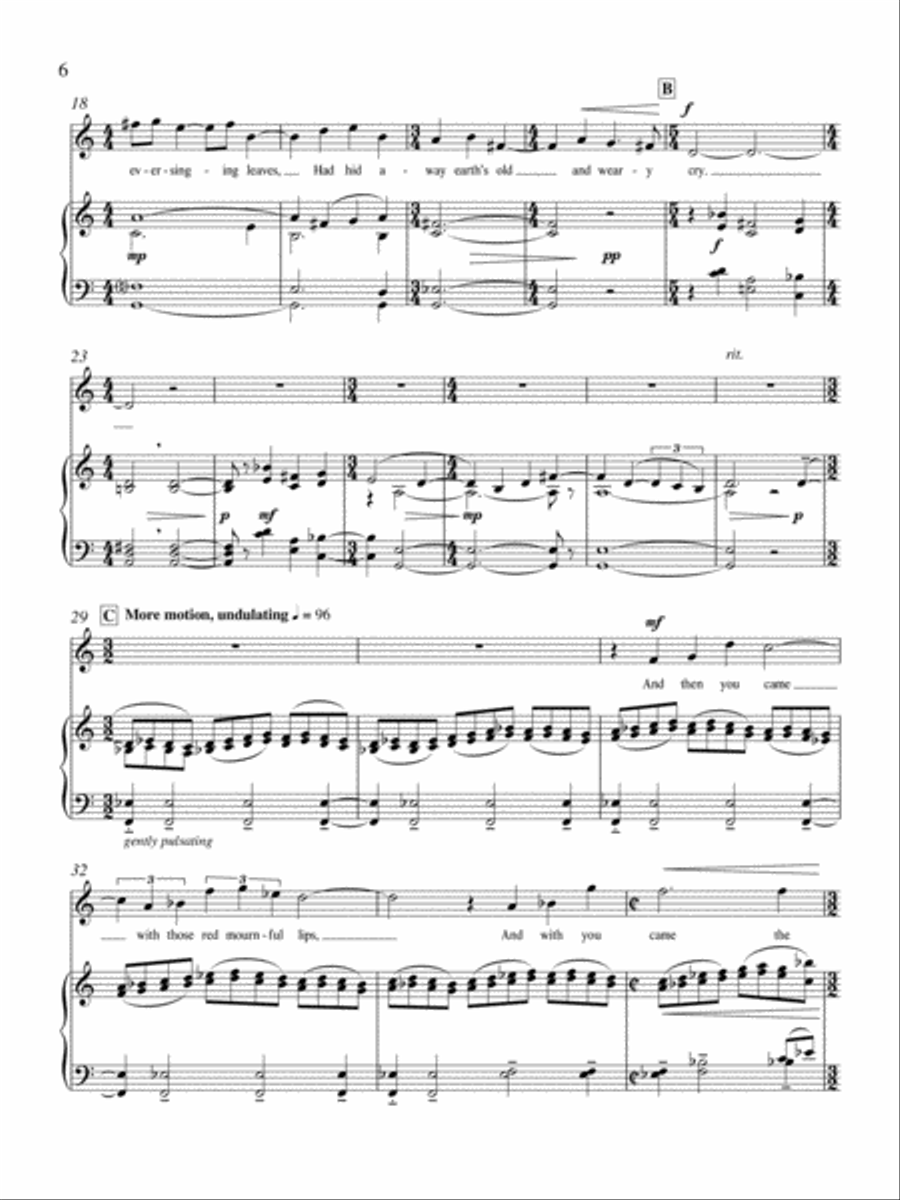 Yeats Songs Cello scores gallery preview page 4