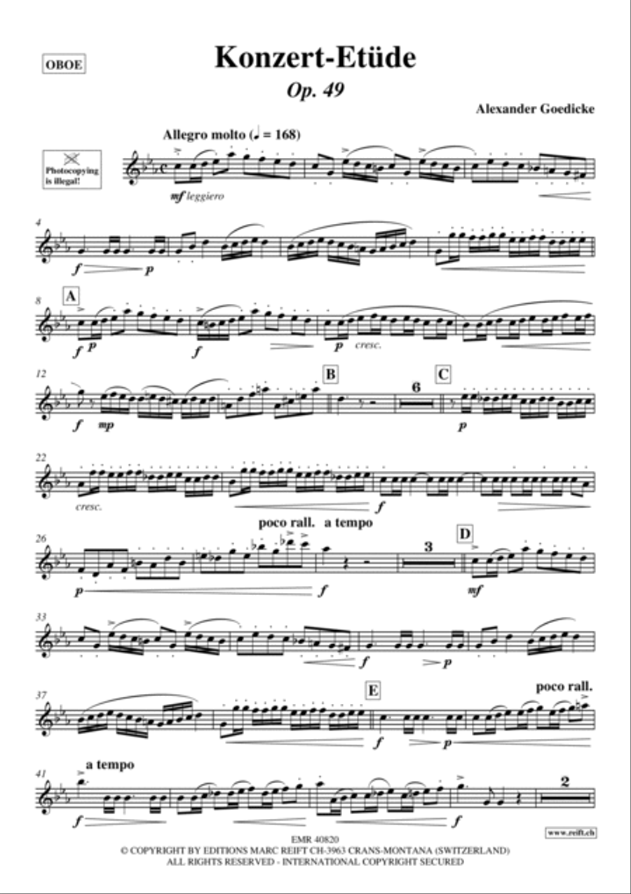 Konzert-Etude Konzert-Etude Piano Accompaniment scores gallery preview page 2
