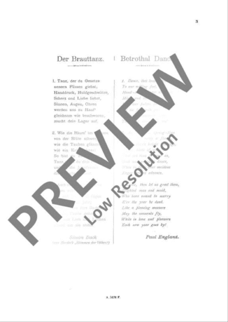 Drei Männerchöre TTBB scores gallery preview page 4