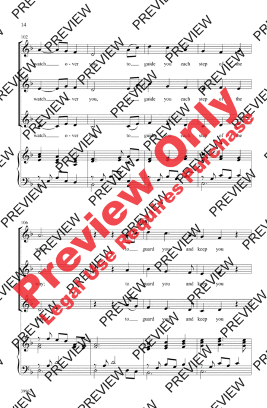 Sleepsong Sleepsong Women's Choir scores gallery preview page 14