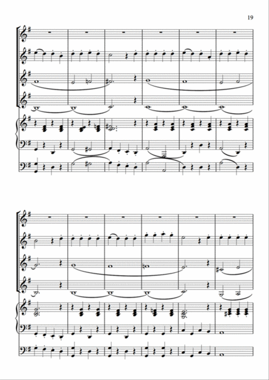 A Small World Medley Set of Parts scores gallery preview page 14