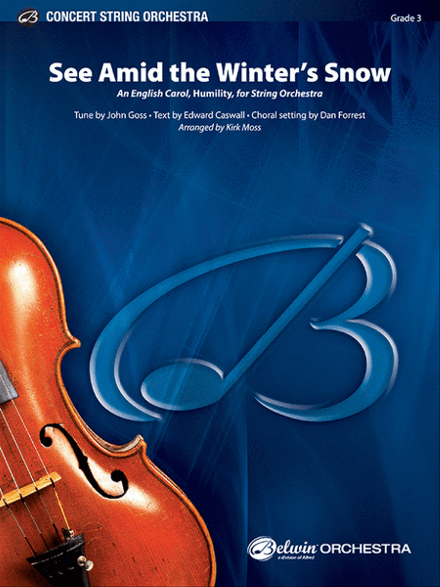 See Amid the Winter's Snow String Orchestra scores gallery preview page 1