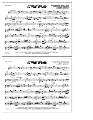 In the Stone (arr. Paul Murtha) - 1st Bb Trumpet