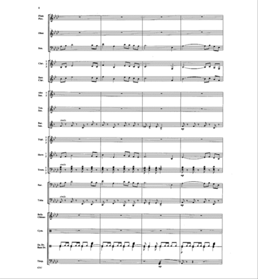 Encomium Concert Band scores gallery preview page 7