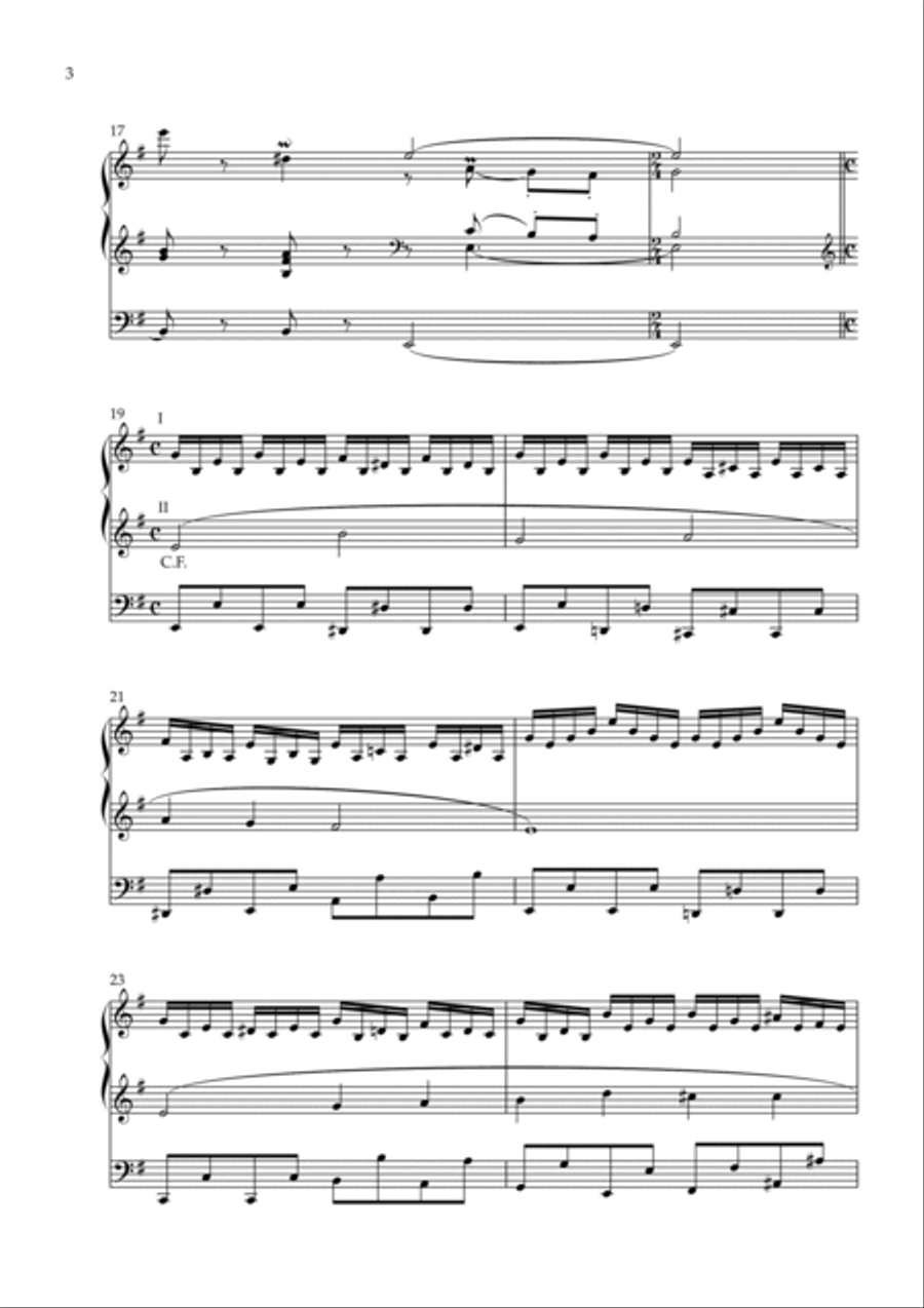 Toccatine psalm 95