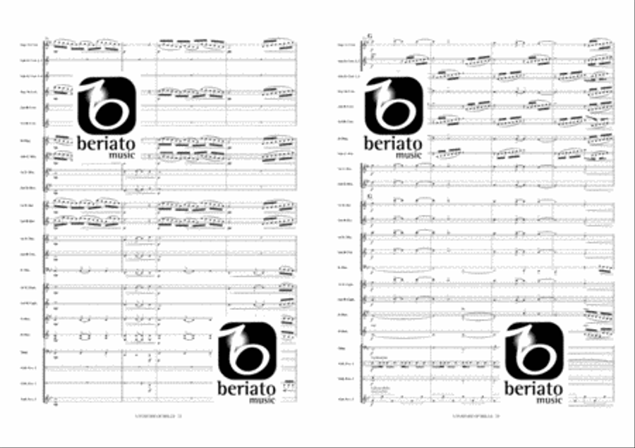 A Fanfare of Bells Brass Band scores gallery preview page 13
