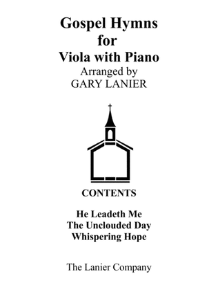 Book cover for Gospel Hymns for Viola (Viola with Piano Accompaniment)