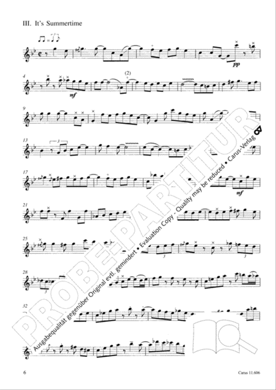 It's summertime Recorder scores gallery preview page 7