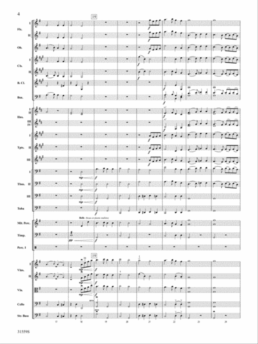 Variations on a Theme by Haydn: Score Full Orchestra scores gallery preview page 4