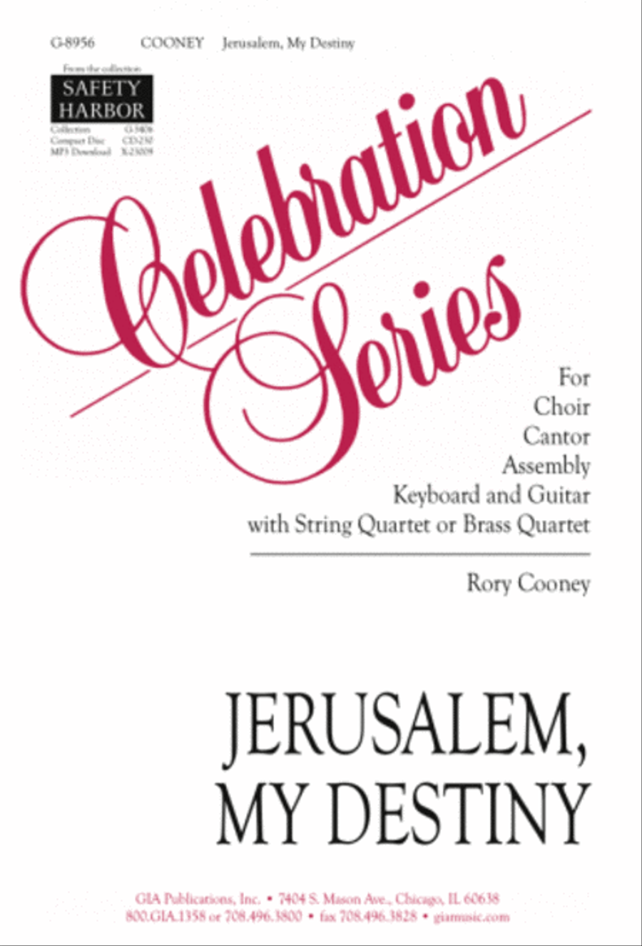 Jerusalem, My Destiny - Guitar edition Guitar scores gallery preview page 1