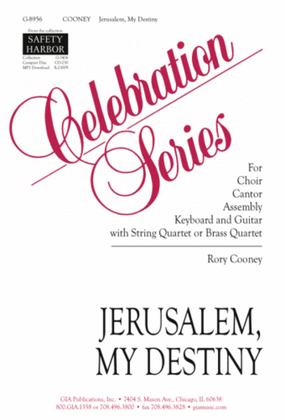 Book cover for Jerusalem, My Destiny - Guitar edition