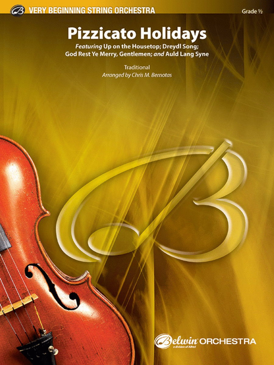 Book cover for Pizzicato Holidays