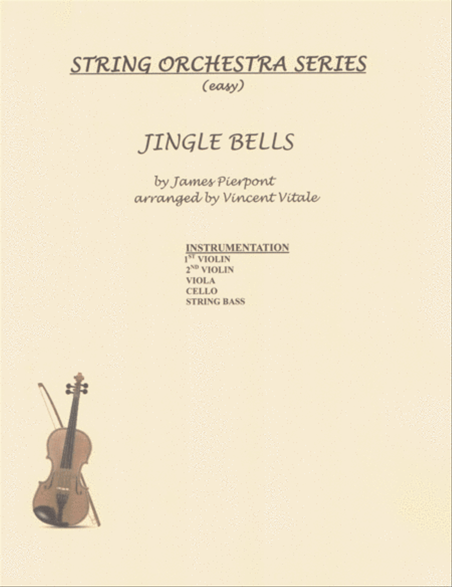 JINGLE BELLS String Orchestra scores gallery preview page 1