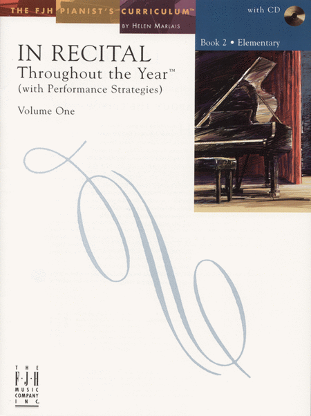 In Recital, Throughout the Year (with Performance Strategies) Volume One, Book 2
