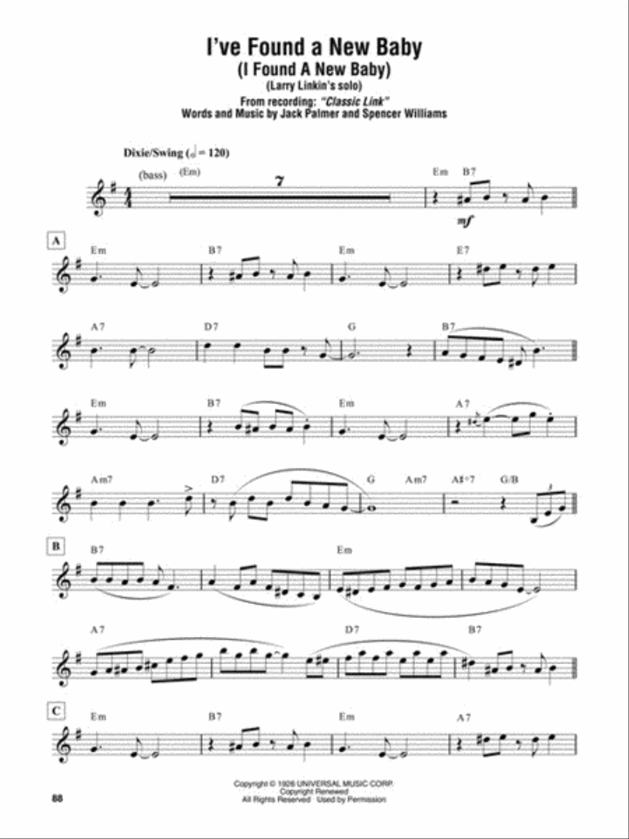 Clarinet Omnibook for B-flat Instruments Clarinet Solo scores gallery preview page 5