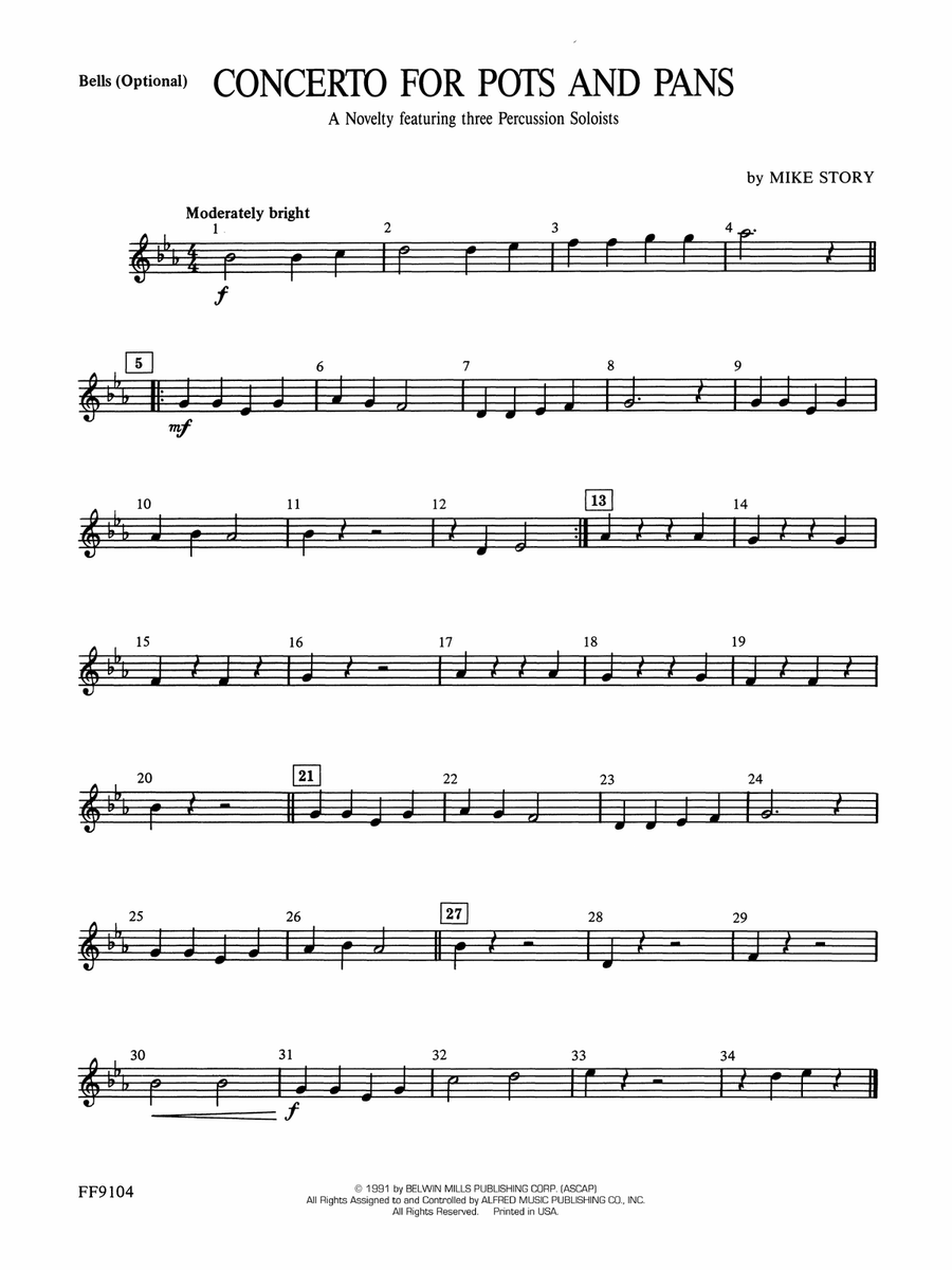 Concerto for Pots and Pans: Bells