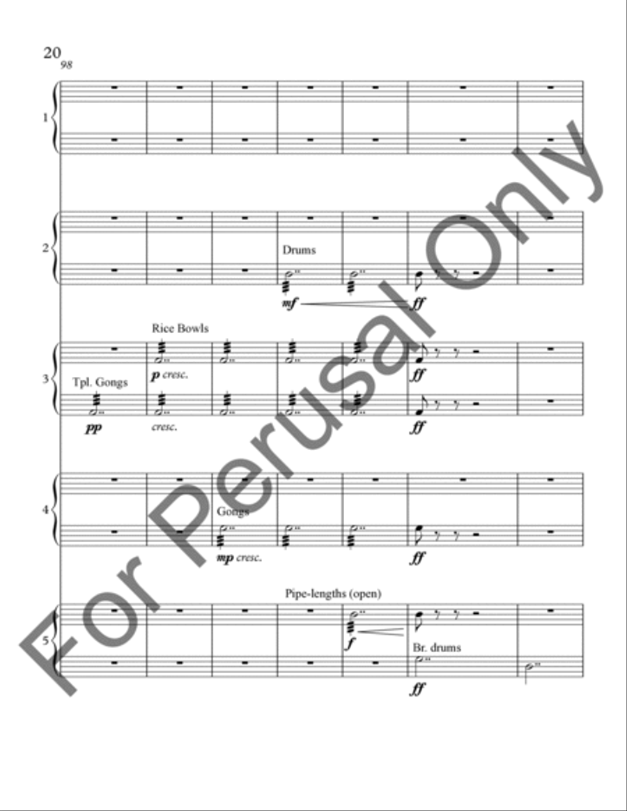 Pulse Pulse Drums scores gallery preview page 21