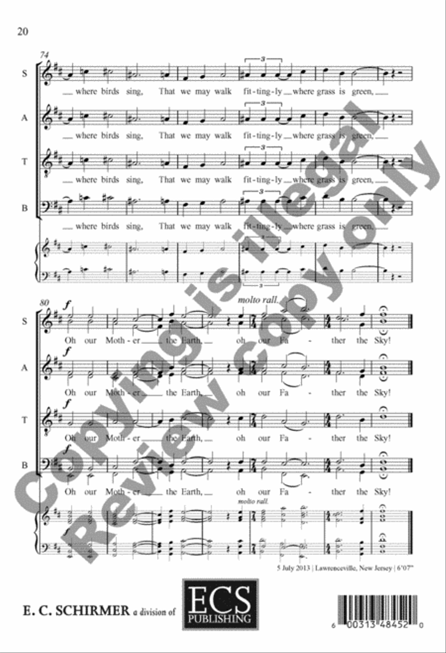 Song of the Sky Loom Song of the Sky Loom Divisi scores gallery preview page 39
